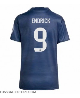 Günstige Real Madrid Endrick #9 Auswärtstrikot Damen 2025-26 Kurzarm